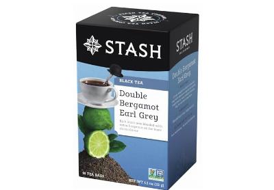 Image: Stash Tea Double Bergamot Earl Grey Black Tea Bags (18 Count)