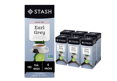 Image: Stash Tea Earl Grey Black Tea Bags (30 x 6 Pack)