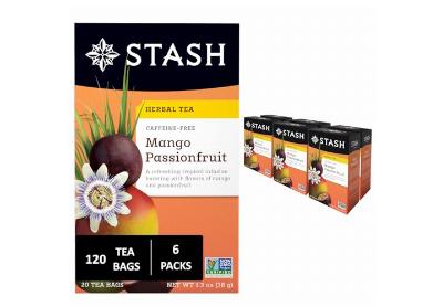 Image: Stash Tea Mango Passionfruit Herbal Tea Bags (20 x 6 Pack)