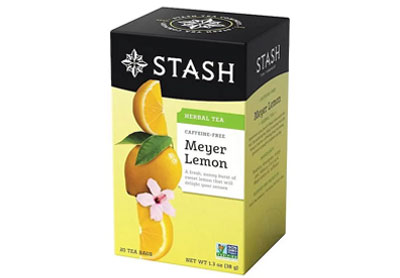 Image: Stash Tea Meyer Lemon Herbal Tea Bags (20 Count)