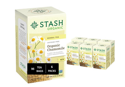 Image: Stash Tea Organic Chamomile Herbal Tea Bags (16 x 6 Pack)