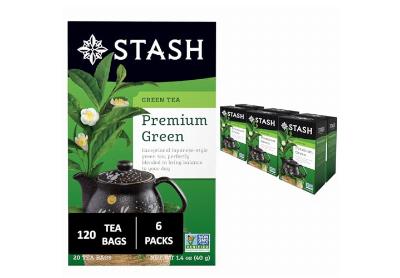 Image: Stash Tea Premium Green Tea Bags (20 x 6 Pack) Image: Stash Tea Premium Green Tea Bags (20 x 6 Pack)