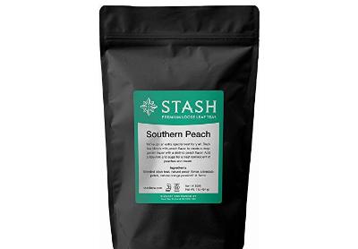 Image: Stash Tea Southern Peach Premium Loose Leaf Black Tea (1Lb)