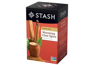 Image: Stash Tea Warming Chai Spice Black Tea Bags (20 Count)