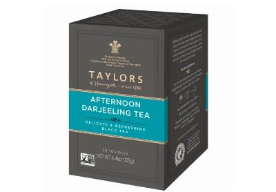 Image: Taylors Of Harrogate Afternoon Darjeeling Black Tea Bags (50 Count) Image: Taylors Of Harrogate Afternoon Darjeeling Black Tea Bags (50 Count)