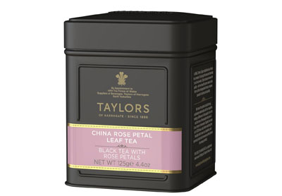 Image: Taylors Of Harrogate China Rose Petal Loose Leaf Black Tea (125g) Image: Taylors Of Harrogate China Rose Petal Loose Leaf Black Tea (125g)
