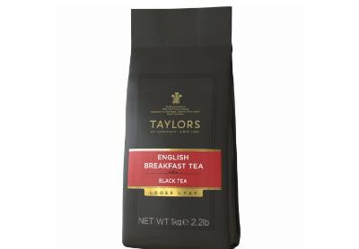 Image: Taylors Of Harrogate English Breakfast Loose Leaf Black Tea (1kg) Image: Taylors Of Harrogate English Breakfast Loose Leaf Black Tea (1kg)