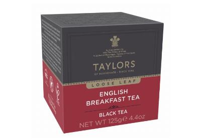 Image: Taylors Of Harrogate English Breakfast Loose Leaf Black Tea Box (125g) Image: Taylors Of Harrogate English Breakfast Loose Leaf Black Tea Box (125g)