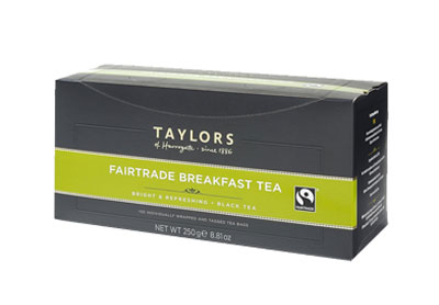 Image: Taylors Of Harrogate Fairtrade Breakfast Black Tea Bags (100 Count)