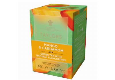Image: Taylors Of Harrogate Mango & Cardamom Green Tea Bags (20 Count)