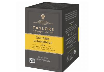 Image: Taylors Of Harrogate Organic Chamomile Herbal Tea Bags (50 Count)