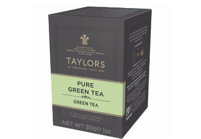 Image: Taylors Of Harrogate Pure Green Tea Bags (20 Count) Image: Taylors Of Harrogate Pure Green Tea Bags (20 Count)