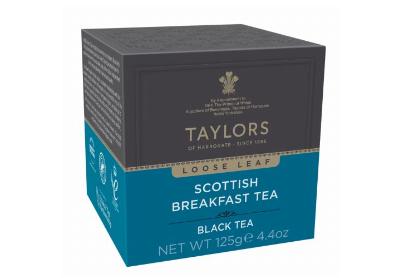 Image: Taylors Of Harrogate Scottish Breakfast Loose Leaf Black Tea Box (125g)