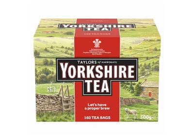 Image: Taylors Of Harrogate Yorkshire Red Black Tea Bags (160 Count) Image: Taylors Of Harrogate Yorkshire Red Black Tea Bags (160 Count)