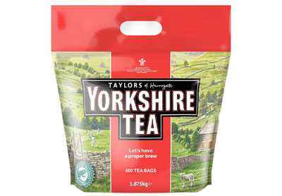 Image: Taylors Of Harrogate Yorkshire Red Black Tea Bags (600 Count) Image: Taylors Of Harrogate Yorkshire Red Black Tea Bags (600 Count)