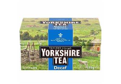 Image: Taylors Of Harrogate Yorkshire Tea Decaf Black Tea Bags (40 Count)