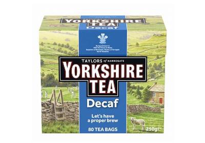 Image: Taylors Of Harrogate Yorkshire Tea Decaf Black Tea Bags (80 Count)