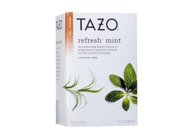 Tazo Refresh Mint Herbal Tea Filterbags (20 Count)