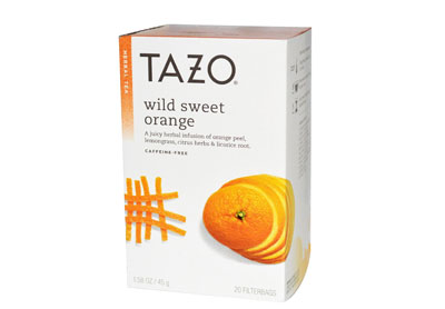 Image: Tazo Wild Sweet Orange Herbal Tea Filterbags (20 Count)