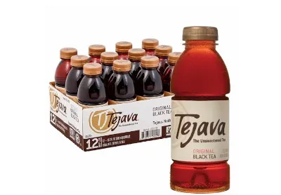 Tejava Original Unsweetened Black Tea (500ml X 12 Pack)