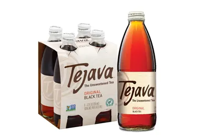 Tejava Unsweetened Original Black Tea (355ml X 4 Pack)
