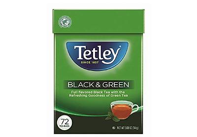 Image: Tetley Black & Green Tea Bags (72 Count)
