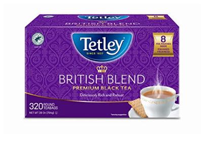 Image: Tetley British Blend Premium Black Tea Bags (320 Count)