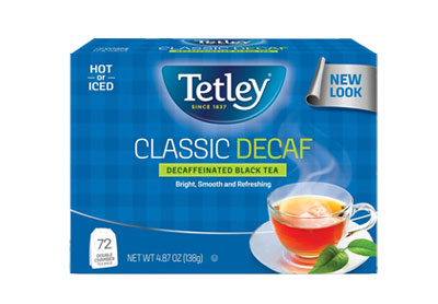 Image: Tetley Classic Decaf Decaffeinated Black Tea Bags (72 Count)