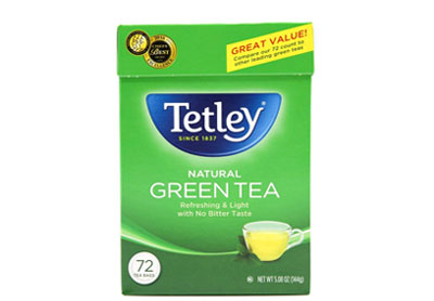Image: Tetley Green Tea Bags (72 Count)