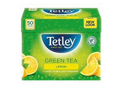 Image: Tetley Green Tea Lemon Tea Bags (50 Count) Image: Tetley Green Tea Lemon Tea Bags (50 Count)