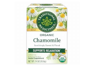 Image: Traditional Medicinals Organic Chamomile Herbal Tea Bags (16 Count)