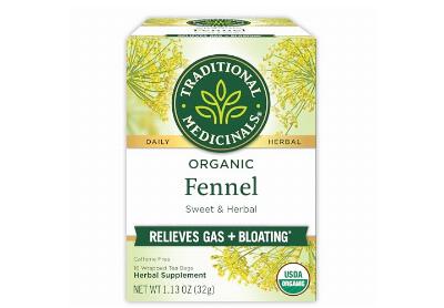Image: Traditional Medicinals Organic Fennel Herbal Tea Bags (16 Count)