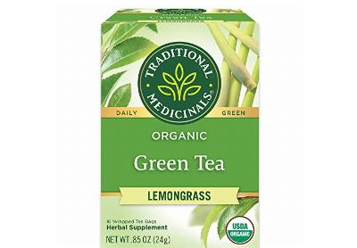 Image: Traditional Medicinals Organic Green Tea with Lemongrass Tea Bags (16 Count)
