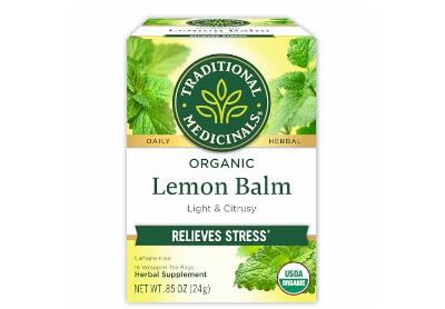 Image: Traditional Medicinals Organic Lemon Balm Herbal Tea Bags (16 Count)