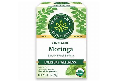 Image: Traditional Medicinals Organic Moringa Herbal Tea Bags (16 Count)