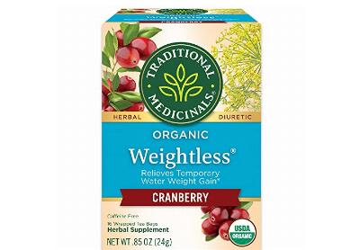 Image: Traditional Medicinals Organic Weightless Cranberry Herbal Tea Bags (16 Count)