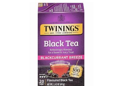 Image: Twinings Blackcurrant Breeze Black Tea Bags (20 Count)