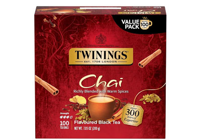 Image: Twinings Chai Black Tea Bags (100 Count)