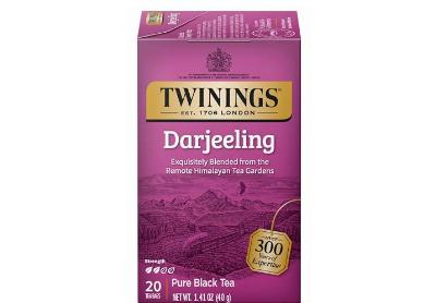 Image: Twinings Darjeeling Black Tea Bags (20 Count)