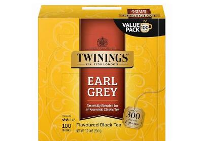 Image: Twinings Earl Grey Black Tea Bags (100 Count)