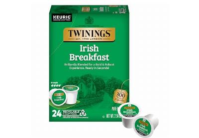 Image: Twinings Irish Breakfast Black Tea Keurig K-cup Pods (24 Count)