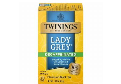 Image: Twinings Lady Grey Decaffeinated Black Tea Bags (20 Count)
