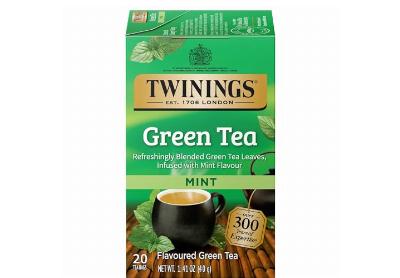 Image: Twinings Mint Green Tea Bags (20 Count) Image: Twinings Mint Green Tea Bags (20 Count)