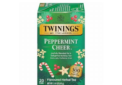 Image: Twinings Peppermint Cheer Herbal Tea Bags (20 Count)