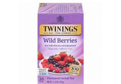 Image: Twinings Wild Berries Herbal Tea Bags (20 Count)