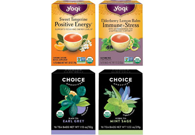 Image: Yogi Tea & Choice Organics Variety Packs (16 x 4 Pack)