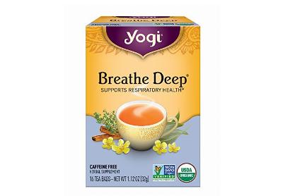 Image: Yogi Tea Breathe Deep Herbal Tea Bags (16 Count)