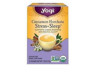Image: Yogi Tea Cinnamon Horchata Stress & Sleep Herbal Tea Bags (16 Count)