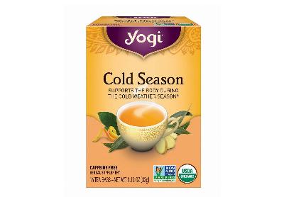 Image: Yogi Tea Cold Season Herbal Tea Bags (16 Count)