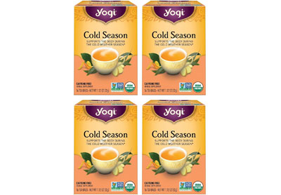 Image: Yogi Tea Cold Season Herbal Tea Bags (16 x 4 Pack)